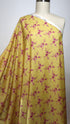Liberty Fabrics & Bridgerton ~ 'Amelie Luise' Pink & Yellow *Remnant 4m Was $239.60 Now $191